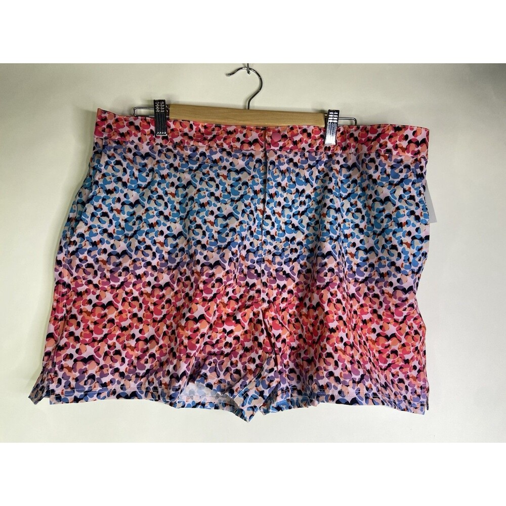2XIST Ibiza Mens XL Ombre Leopard Swim Shorts Trunks Swimwear Bottoms Pockets